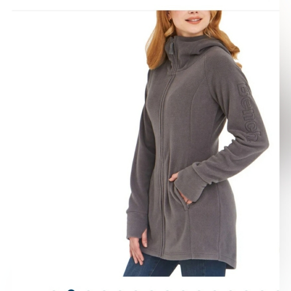 BENCH NWT Long Sleeve Fleece Jacket - M - Picture 1 of 10